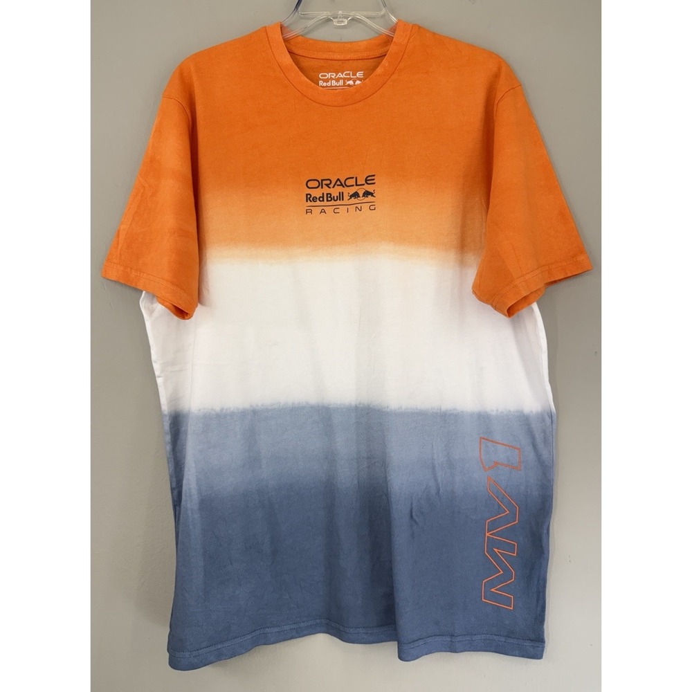 Castore Oracle Red Bull Ombré Shirt XL Max Verstappen MV1 Formula Racing F1